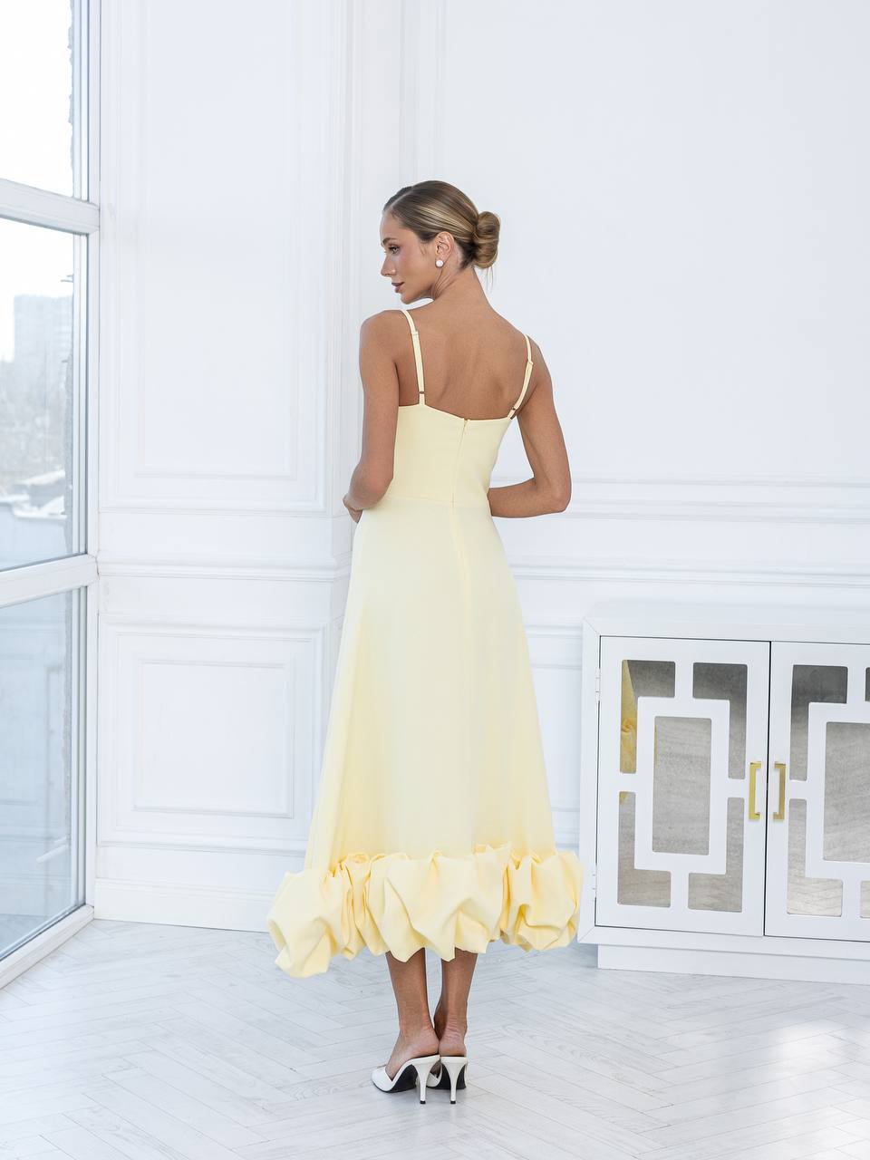 Swan Midi Dress