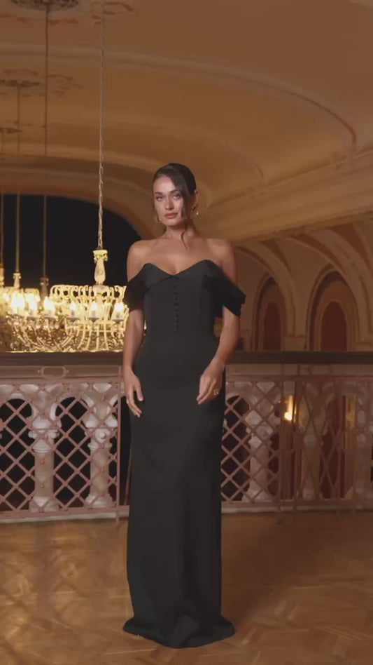 Seraphina Off-Shoulder Maxi Dress